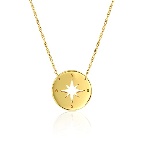North Star Compass Necklace