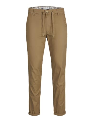 JACK & JONES Herren Hose Jpstmarco Jjsummer Chino, Elmwood, 30W / 32L – Ansicht 1