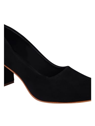 Image of TRYME Trendy&Fashion Pointed Pump Block Heel Sandals for Girls & Women
