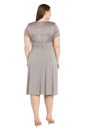 Image of R&M Richards Women's Opulent Flow Evening Dress