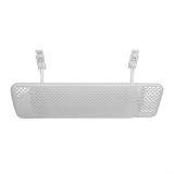 Honseadek Deflector de aire acondicionado, redireccionador de flujo de aire montado en la pared, ajustable 41-72 cm telescópico para unidades de CA domésticas, diseño PS blanco