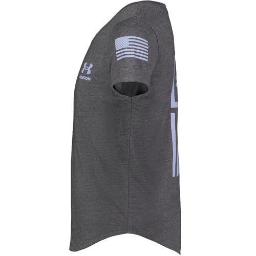 Image of Under Armour Girl's 2-Piece Short Sleeve Graphic Tee and Shorts Set, Outdoor Collection