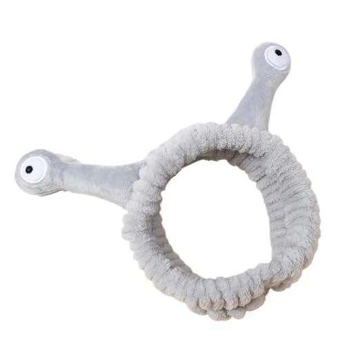 Cmis Kbei Diademas de orejas de animales con bola esponjosa, suave forro polar coralino, banda elástica para el pelo para mujer, lavado facial, maquillaje cosmético (A)