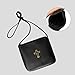 Leather Communion Burse for Pyx,Catholic Pyx Container Rosary Pouch Perfect for Communion Host Priests Deacons Eucharist