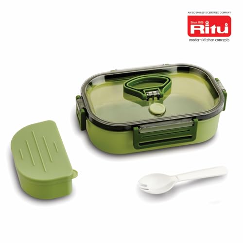 Image of RITU J-434 Robo Lunch Box for School, Office & Travel Use-1200ml