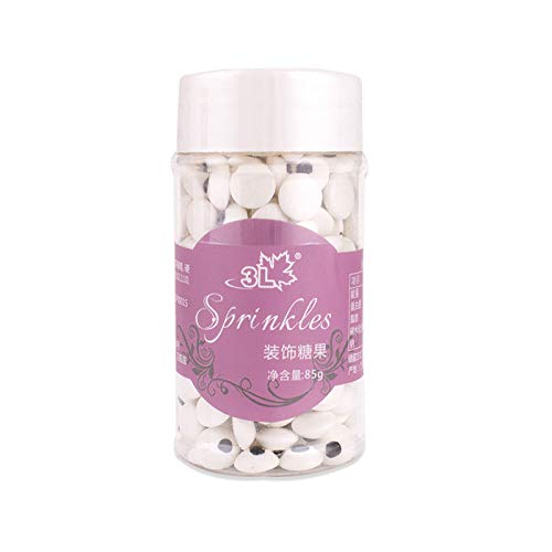 1 Bottle Candy Eyeballs Eyes Cake Cupcake Toppers Cookie Decorations Sweet Personalities Edible Candy For Christmas Cake Cupcakes Decoration(Small) #TOP2