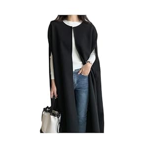 KWTF Gilet Long en laine pour femmes élégantes, point ouvert, col rond, dames coréennes décontractées, manteaux amples sans manches, automne