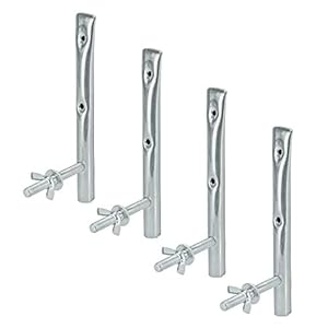 VORMANN Reifenhalter verzinkt, 4-teiliges Set