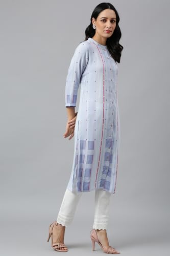 Image of W for Woman Viscose Women's A-Line Flared Kurta