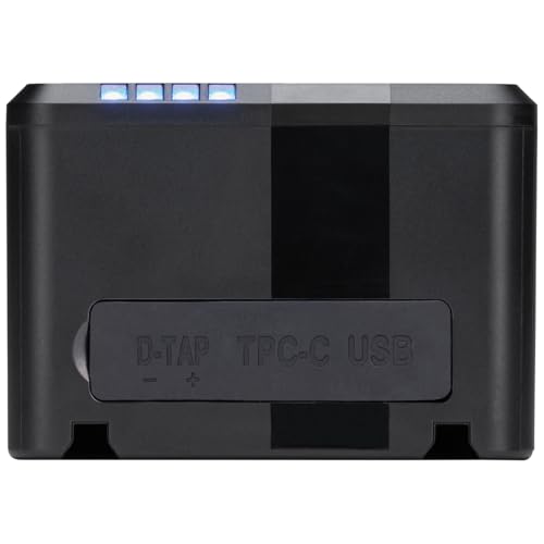 Image of Westcott MV95 Mini V-Mount Battery with USB-C (14.8V, 95Wh) - Portable V-Mount Battery for Photography and Video Lighting Equipment, Laptops, and Cameras (MV95 Mini V-Mount with USB-C) | 95wh 14.8V V-Mount Battery, 60W USB-C, 18W USB-a, 14.8V D-Tap, 10a Max, 4.3x3x2.1 in, 1.2 Lb