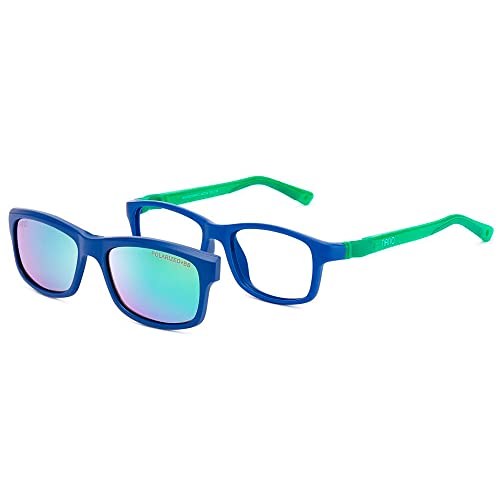Nanovista Crew Sc 3.0 Gafas, Azul Mate Verde, 46 Unisex Adulto Nanovista Crew Sc 3.0 Gafas, Azul Mate Verde, 46 Unisex Adulto