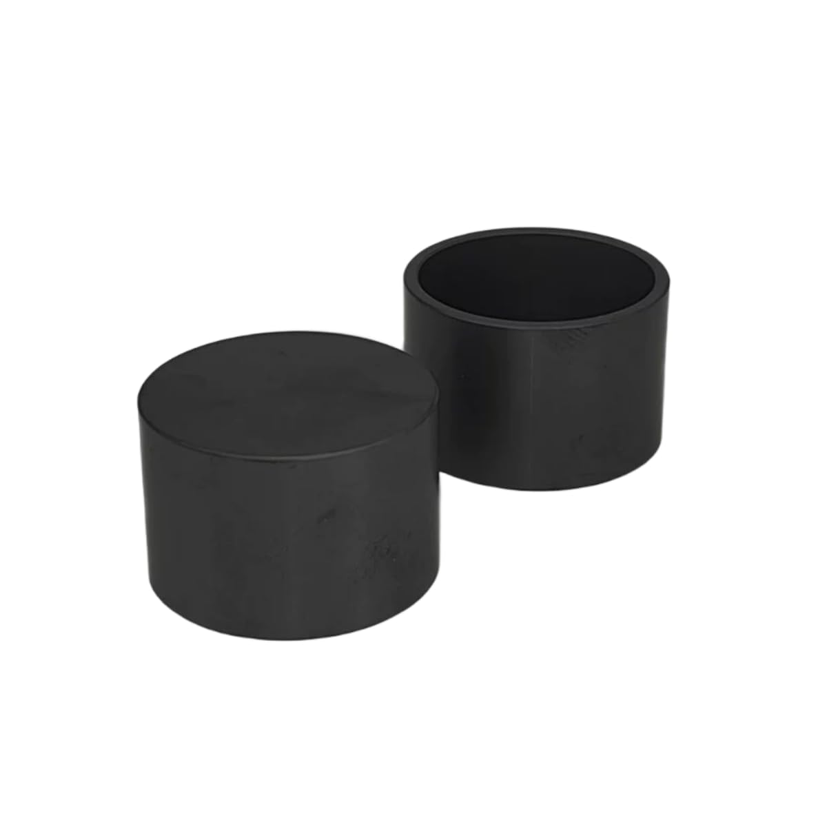 Crisol de carburo de silicio resistente a altas temperaturas - Crisol de SiC sinterizado sin presión for investigación científica, 1 unidad(Rectangle 86x41x23mm/50ml)