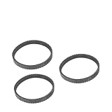 Getdoublerich 958718 Elektrohobel-Antriebsriemen 9,6 mm für F20A P20ST H55SC, Doppelzahngummi-Ersatzteil, 218 mm Umfang (3 Stück)