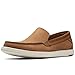 Produktbild Clarks Herren Bratton Loafer, Dark Tan Nubuck, 43 EU