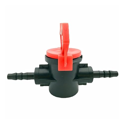 Vanne barbelée de tuyau 4/7mm interrupteur contrôle débit eau irrigation - 6