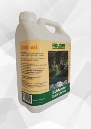 Holzum Schlammbakterien 2,5l/2,4 kg für 50.000 Liter Teichwasser Cover