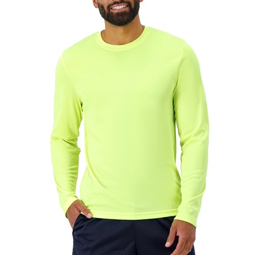 Image of Hanes Sport Men's Long-Sleeve T-Shirt Pack, Cool DRI Moisture-Wicking Performance T-Shirts, Performance Tee, 2-Pack