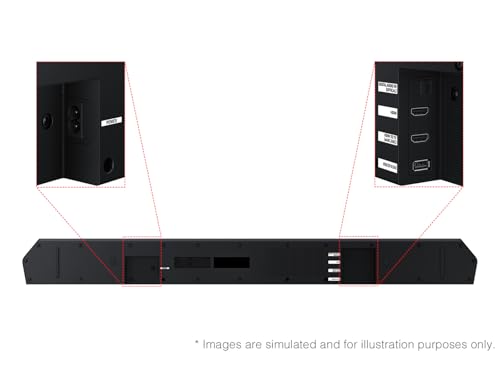 Image of Samsung Q-Series Soundbar HW Q600F 3.1.2 ch Subwoofer (2025 Model) SpaceFit Sound Pro, Q-Symphony, Adaptive Sound