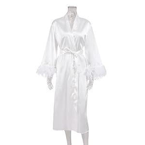 Zomer witte veter-up nachthemd ijs zijde dames thuis pyjama chenghuax (Color : White, Size : S)