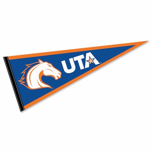 Texas Arlington Mavericks Logo Pennant Flag