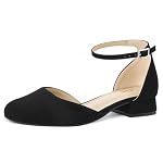 Ankis – Ankis Damen Pumps, geschlossene Rundspitze, niedriger Blocka
