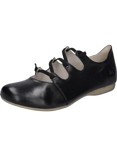 Josef Seibel Damen Fiona 04 Geschlossene Ballerinas, Schwarz (Schwarz 600), 39...