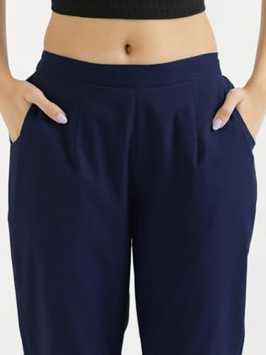 Image of Chiraiyaa Women Cotton Trouser Pant - Versatile Regular Fit for Office, School, and Casual Wear | Pack of 2