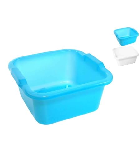 Stefanplast Bacinella Quadra in polietilene, 34 cm, 11 L, colori assortiti