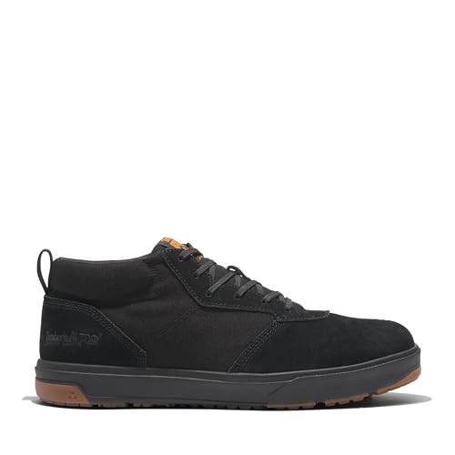 Timberland PRO Timberland PRO Men's Berkley Chukka Composite Safety Toe Industrial Casual Work Shoe, Black/Gum-2024 NEW, 10M
