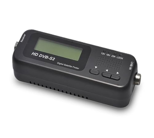 Buscador de señal SH-100HD DVB S2 Buscador de satélite Digital Medidores de buscador de satélite portátil Fácil de localizar
