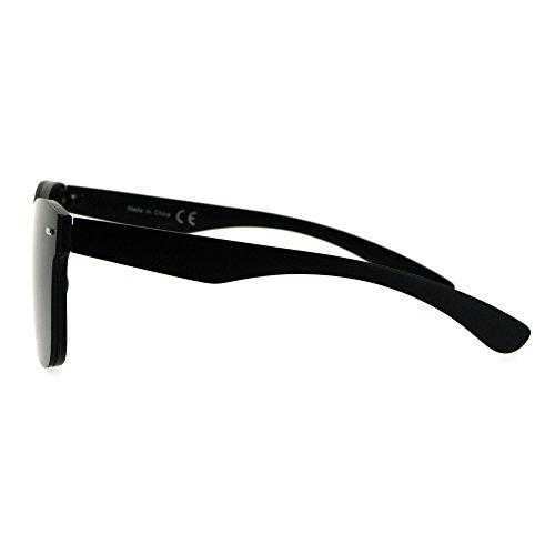 PASTL Square Full Lens Sunglasses Rims Behind Lens Unisex Fashion UV 4004