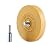 Decal Remover Eraser Wheel Removes Pinstripes Stripes Vinyl Tapes and Graphics 1 Pack Adhesive Remover Wheel for Drill Rubber Eraser Wheel Decal Remover Tool Solid Adhesive Remover Wheel Yellow