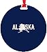 Produktbild Alaska Weihnachtsbaumschmuck, für Damen, Kinder, Mädchen, Blau