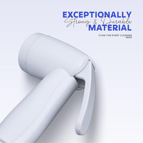 Image of Health Faucet Gun by MIORAH | ABS Jet Spray for Toilet |Leak-Proof, High Pressure, Ergonomic Toilet Faucet (Pack of 2)