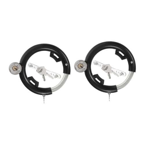 Abaodam Sturdy Bike Locks Pack Anti-Theft Water-Resistant Bike Chain Locks for Outdoor Safety