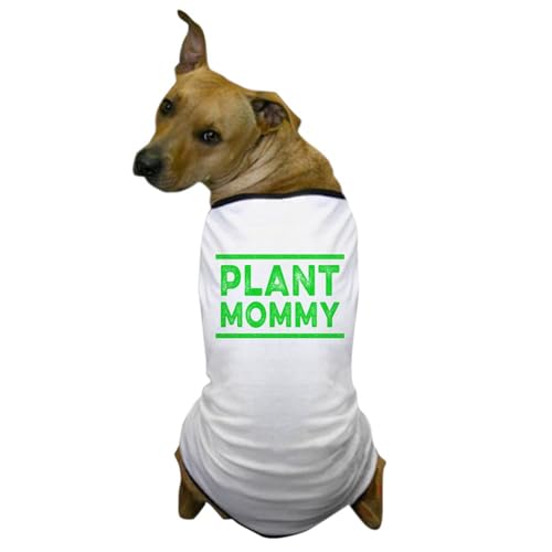 CafePress Plant Mommy Vegan Vegetarian Veganism Dog T Shirt Dog T-Shirt, Pet Clothing, Funny Dog Costume