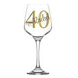 Personalised Birthday Wine Glass Gifts for Her Girl Women Bestie Wine Glass 18th 21st 30th 40th 50th 60th 70th 80th Any Age Party Present Idea - Image 8