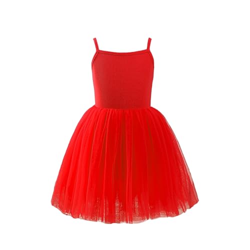 Magic Park 2-6Y Baby Toddler Girl Tulle Dress Sleeveless Tutu Dresses for Girls Birthday Party Clothes Holiday Outfits