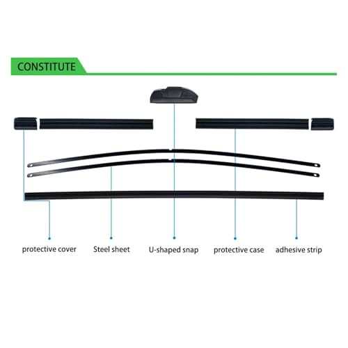 Limpiaparabrisas para Dacia Renault MK1 2009-2013 en días de lluvia 5