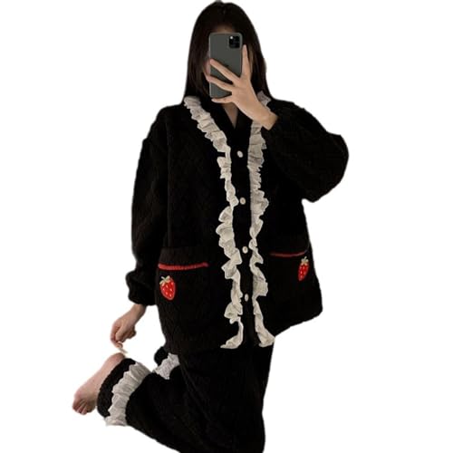 Pyjamas brodés femmes pour des soirées cocooning réussies cet hiver