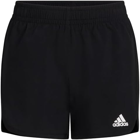 adidas Girls’ Elastic Waistband Retro Woven Gym