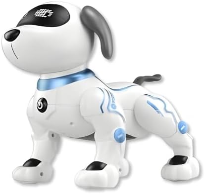 Zippy Toys Cachorro Robô com Controle Remoto Bateria USB Este Cac...