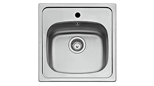 TEKA Fregadero 1 Seno 50 cm en Acero Inoxidable 18/10...