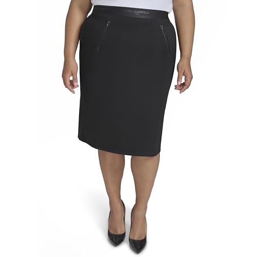 KARL LAGERFELD Women's Office Friendly Formal Skirt