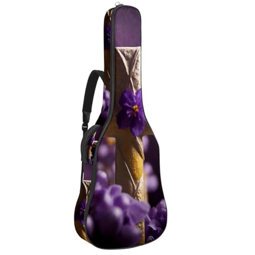 Housse imperméable pour guitare folk 104,7 cm sac de transport stylé pour musiciens nomades