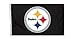 NFL Pittsburgh Steelers Logo Only 3-by-5 Feet Flag with Grommetts