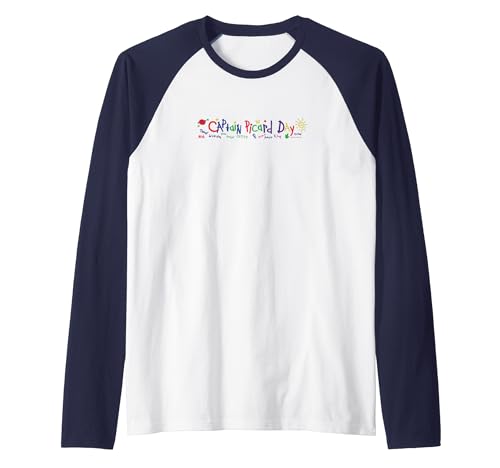 Star Trek: The Next Generation Captain Picard Day Raglan Baseball Tee, Blue
