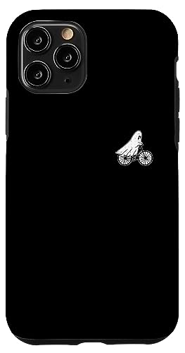 iPhone 11 Pro Ghost Riding Bicycle Halloween Costume Ghoul Biker Cyclist Case