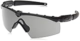 Oakley Men's OO9213 Ballistic M Frame 2.0 Shield Sunglasses, Matte Black/Grey, 32 mm
