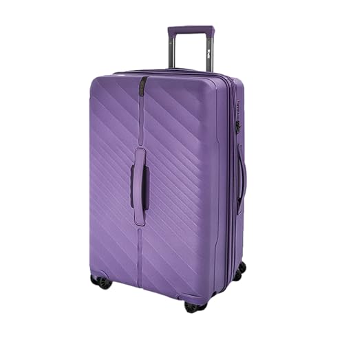 Expandable 20% Luggage- 26 Inch Luggage with Spinner Wheels-Suitcase PP Material Spinner Built-In TSA LOCK-Travel Luggage for Men Women,26''Purple